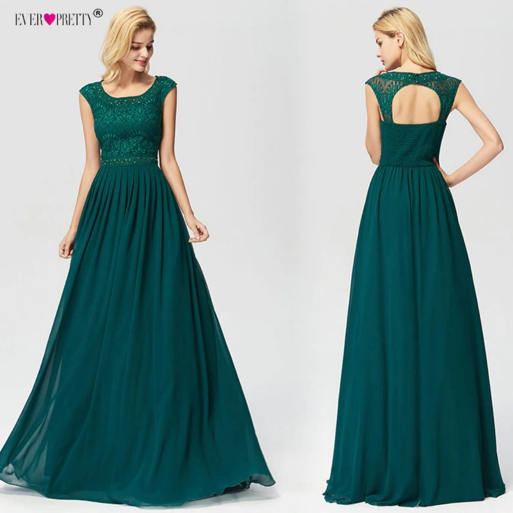 Women's Ever Pretty Sleeveless Backless Prom Dress